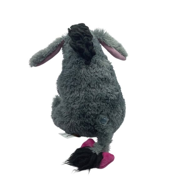 Disney Parks Exclusive Eeyore Plush Stuffed Animal 9" Gray & Pink - Picture 6 of 11